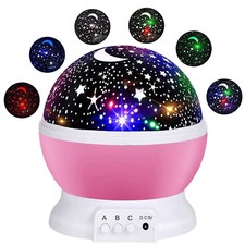 Projector Star Night Lamp - Pink