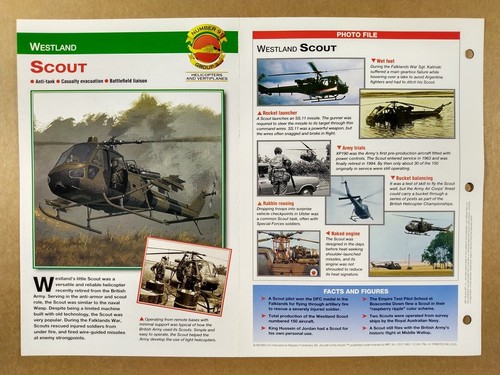 Westland scout casualty - scout,
