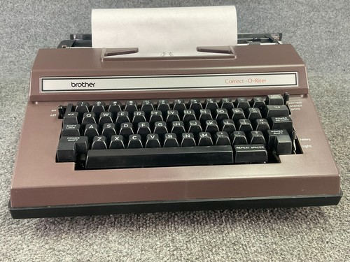 Brother electric typewriter - brother,