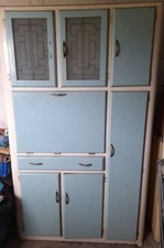 vintage kitchen cabinet used