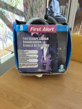 First Alert Fire Escape Ladder 7.3M 3 Story Ladder Unused In Original Box