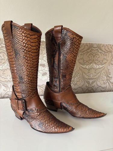 Vintage real genuine snakeskin - real,