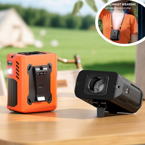 Portable waist fan clip - fan,