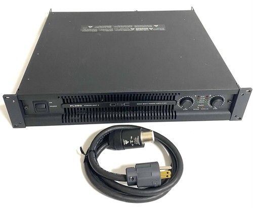 Qsc pl380 power amplifier 8000 - qsc,