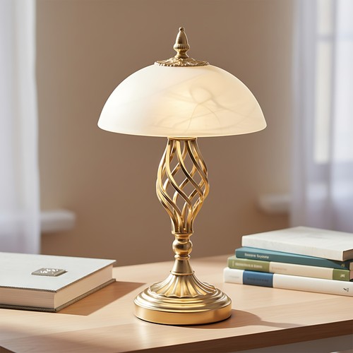 Gold twist base - twist, table