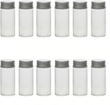 12Pcs 30ml Empty Clear Small