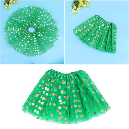 Tulle skirt layered for girls - tulle,