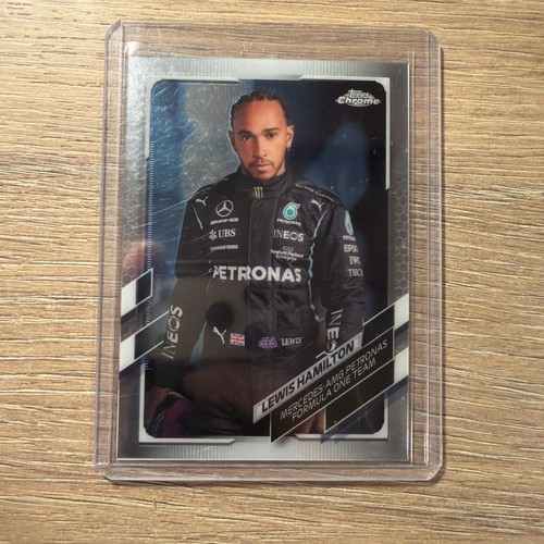 2021 topps chrome lewis - f1,