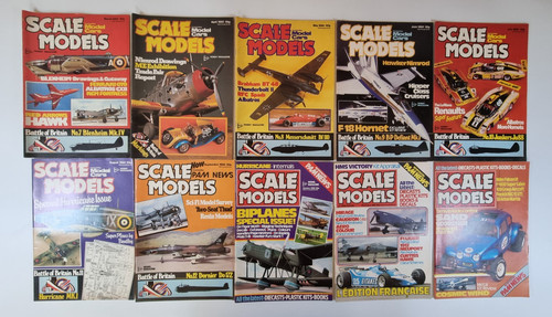 Scale models magazine 1980 - scale, 10
