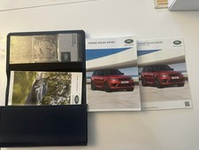 2018- 2023 RANGE ROVER SPORT OWNERS MANUAL SET HANDBOOK  SE HSE Autobiography