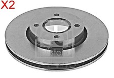 Front Brake Disc x2 Pcs FEBI
