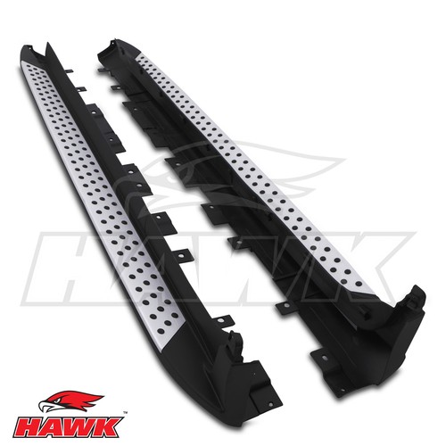Black side step aluminium - step, oe