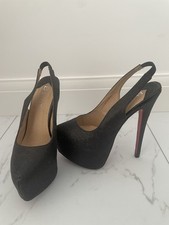 Brand New Sparkly Platform Red