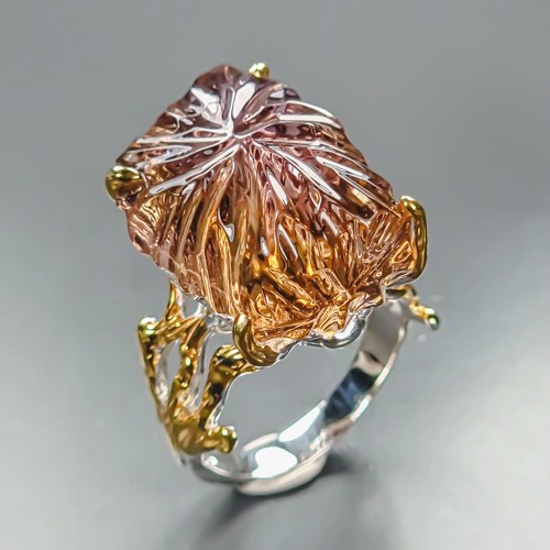 Unique ring natural - ring, 38