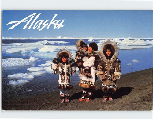 Postcard eskimo mother and - postcard,