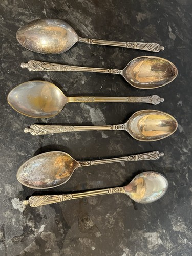 Vintage apostle monk teaspoons - vintage,