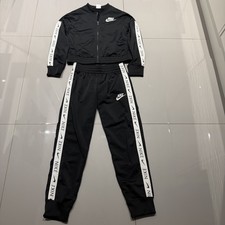 Nike Repeat Logo Tape Tracksuit, Kids Girls Large Age 12-13 Years