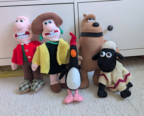 Vintage 1989 wallace gromit - &,