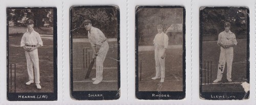Cigarette cards cricketers - cards,
