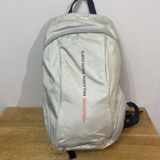 Vodafone McLaren Mercedes backpack/bag silver/ Vintage Formula 1