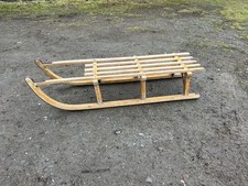 Vintage Wooden Sleigh / Sledge