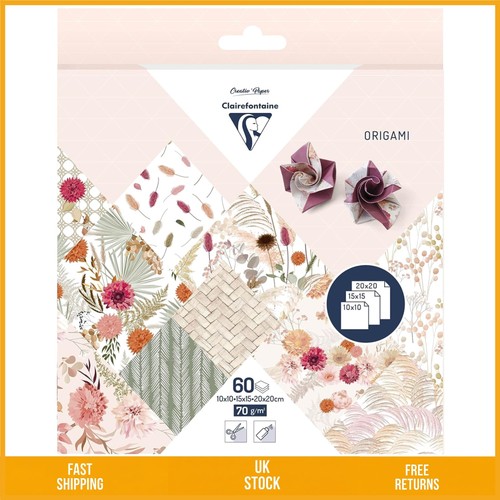Vibrant dried flower origami - vibrant,