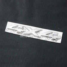 Chrome silver 4x4 new metal - silver,