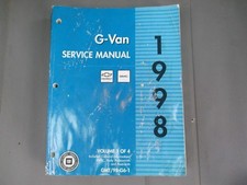 1998 Chevrolet G- Van First