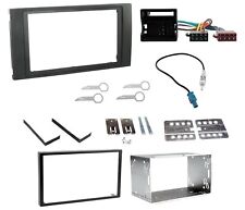 Double Din Facia Surround Trim Panel Cage Fitting Kit For Ford Transit 06-13
