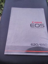 Canon Cameras Product Brochure (1987) "EOS Range 620/650"