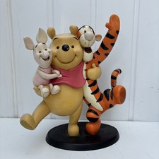 Disney Winnie The Pooh And Friends Resin Figurine Some Slight Damage & Sun Faded