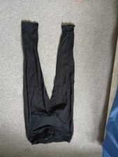 Black Lycra Jogging Bottoms