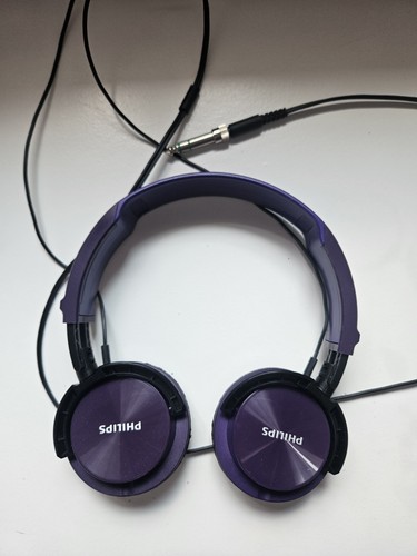 Philips purple wired - purple, folding