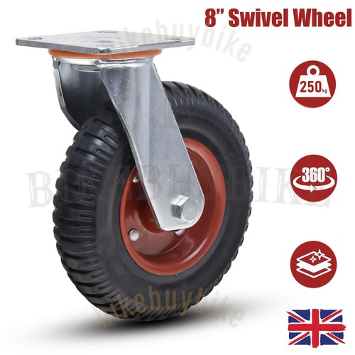 Castor wheel large - large, 8"
