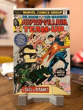 Super-Villain Team-Up #4 - 1976 - Namor & DOCTOR DOOM! High Grade!