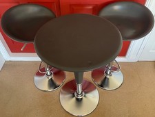 Magis Bombo Table & Stools, Grey, Used (Excellent Condition)