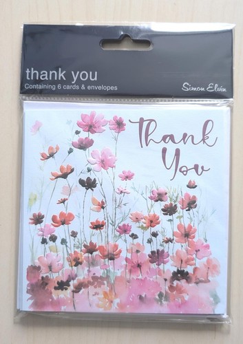 Thank you cards pack of - you,