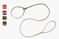 Beige Fine Martingale Dog Lead