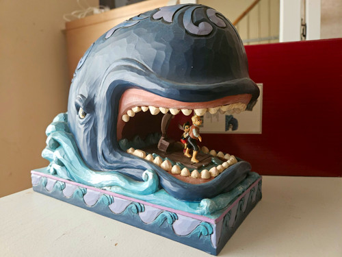 Whale mouth nautical - whale, resin