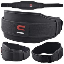 SAWANS® Weight Lifting Belt Gym Training Neoprene Fitness Workout Double Support