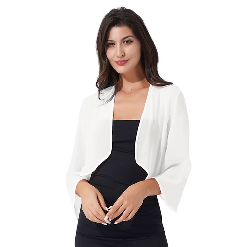Womens sleeve chiffon - 3/4,