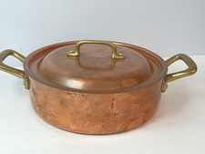 VINTAGE RUFFONI COPPER PAN POT