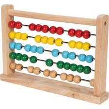 Wooden Abacus Counting Beads