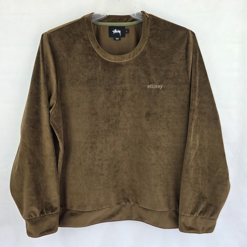 Stüssy brown velour - stüssy,