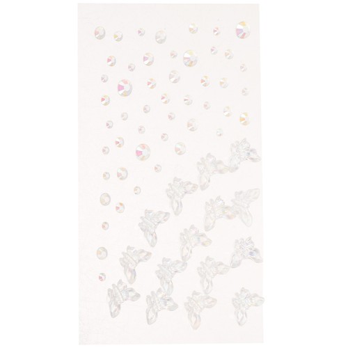 Self adhesive face gems jewel - ,
