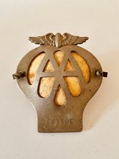 Vintage Car Badge | AA Car