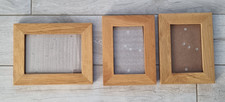 Solid Oak Photo Frame X 3 By Hampton Frames.