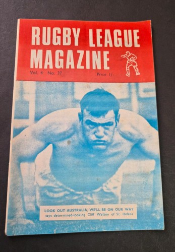 Rugby league magazine vol 4 - rugby, magazine:
