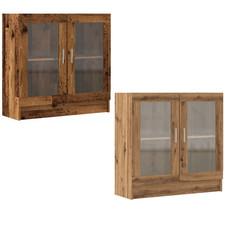 2 Door Vitrine Cabinet