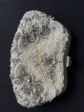 Women’s Pearl and Gem Clutch Bag